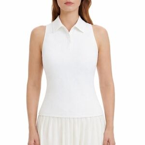 Tretorn Women's M Sleeveless Blouse White H0869